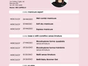PERCORSO ACCADEMICO MUSA MAGGIO 2026 – Iris Nails Academy